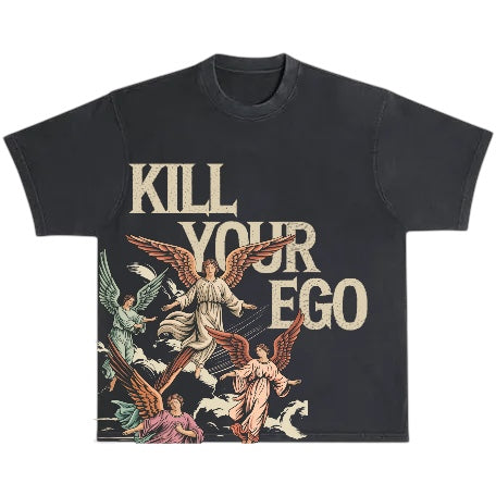 KYE Limited Drop: Angels Don’t Flex Tee – Black